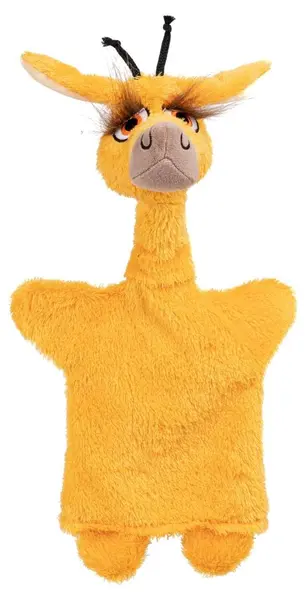 Păpușă de teatru Moravska ustredna Brno - Crazy Girafă, 36 cm