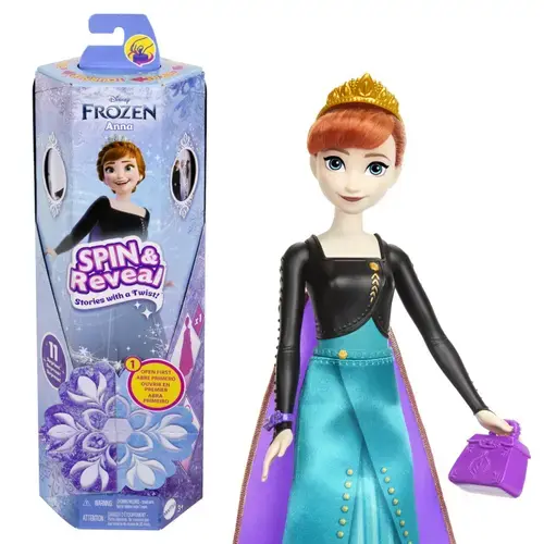 Papusa Disney Frozen Spin and Reveal Anna