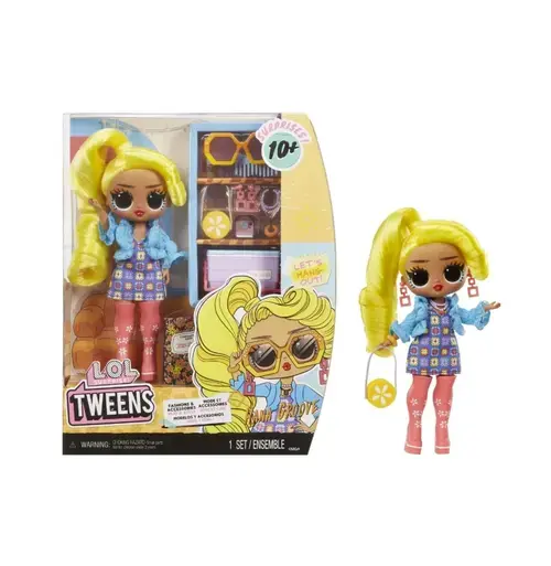 Papusa L.O.L. Surprise! Tweens Fashionista Hana Groove Cu Surprize