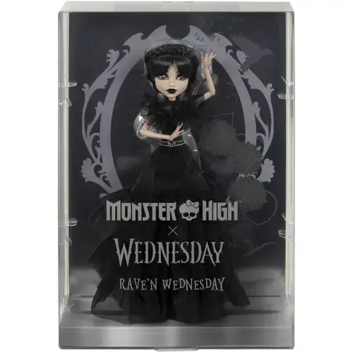 Papusa Monster High - Wednesday, Rave'N Wednesday