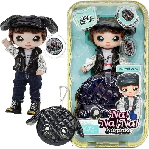 Papusa Na!Na!Na! Surprise Seria Glam Maxwell Dane, 19 cm
