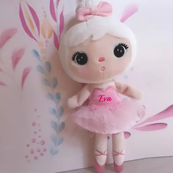 Papusa personalizata de plus Balerina (mini)