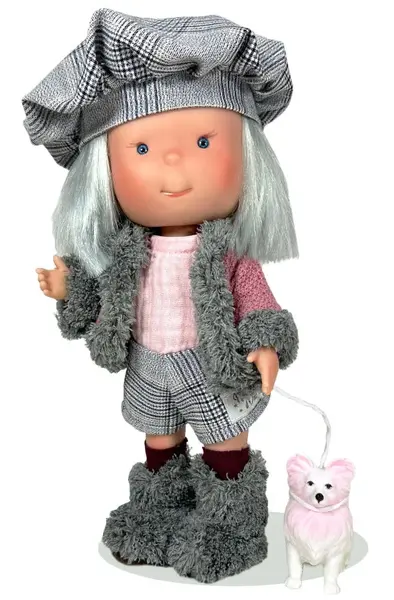 Papusa - Pippa Student with Pet, 30 cm | Nines D'Onil