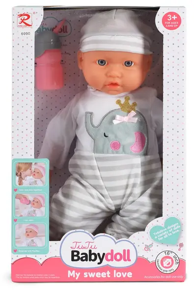 Păpuşă Tutu Love - Cu sticlă, 41 cm