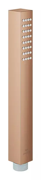 Para de dus, Grohe, stick, Rainshower Aqua Cube, 9.5l/min, dream spray, Cupru