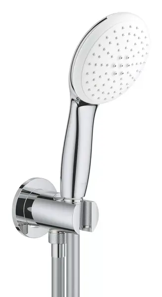 Para de dus Grohe Tempesta 110, 26406003, universala, 2 functii, 110 mm, cot iesire/furtun, Crom