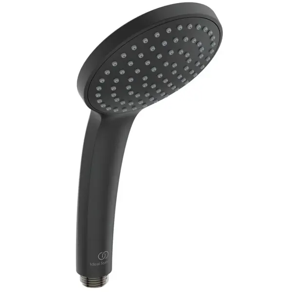 Para de dus Ideal Standard Idealrain Soft negru mat cu o functie