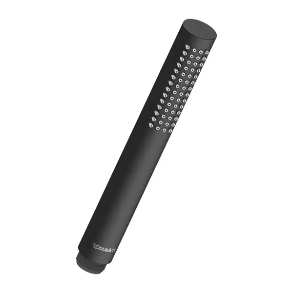 Para dus Duravit UV0640001046, 25 mm, 1 functie, Negru mat