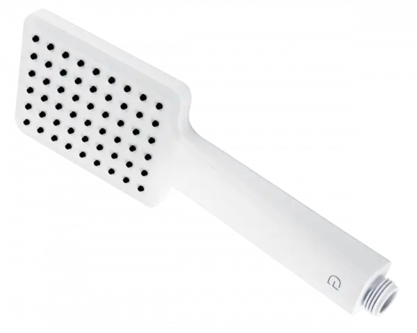 Para dus patrata, 1 functie, alb mat, Inula FDesign