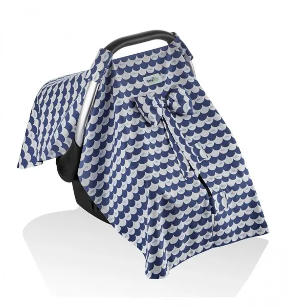 Parasolar BabyJem pentru scaun auto 0-13 kg Infant Cover Indigo