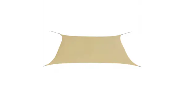Parasolar din tesut oxford deptunghiular 2x4 m Bej
