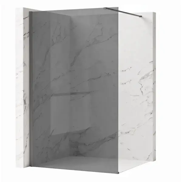 Paravan de dus Rea Flexi Grey / Titan 100