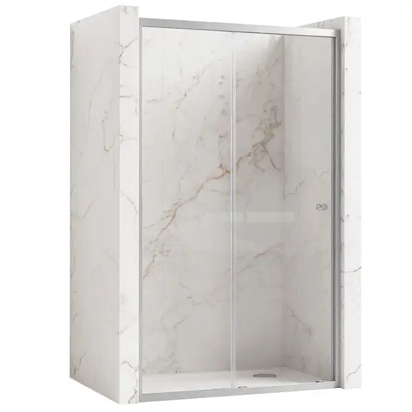 Paravan de dus Rea Primo Slide 130 Chrome