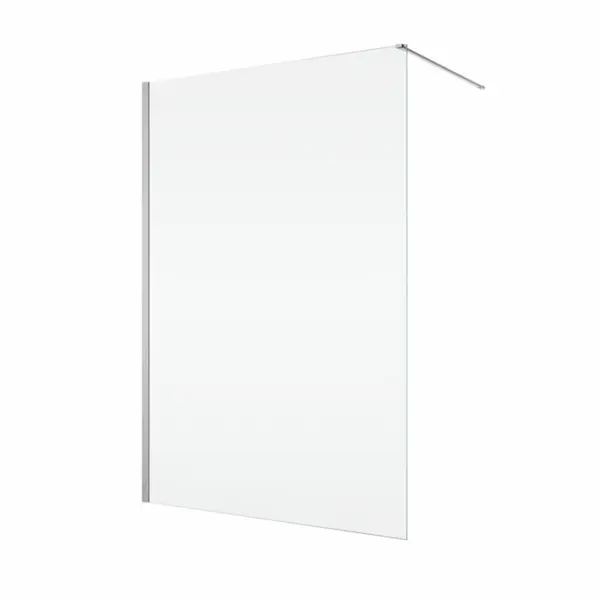 Paravan dus sticla walk-in 90x200 cm, slefuit lucios, sticla 8 mm, Ronal Easy