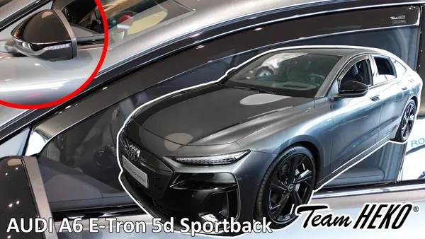 Paravanturi Heko Compatibile Audi A6 E-Tron Cu Oglinzi 2024-Prezent