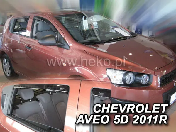Paravanturi Heko Compatibile Chevrolet Aveo II T300 2011-2020 Hatchback