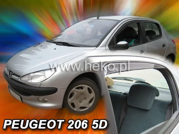 Paravanturi Heko Compatibile Peugeot 206/ 206+ 1998-2013 Hatchback 5 Usi