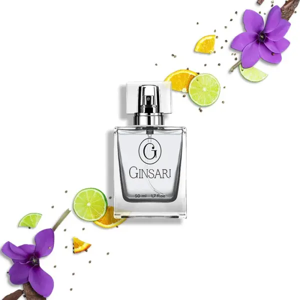 Parfum barbati Ginsari 77, Lemnos Acvatic, 50 ml