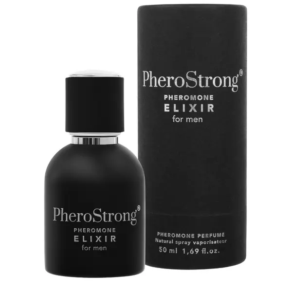 Parfum cu feromoni PheroStrong - Elixir, pentru bărbați, cu efect de atractivitate puternică, 50 ml