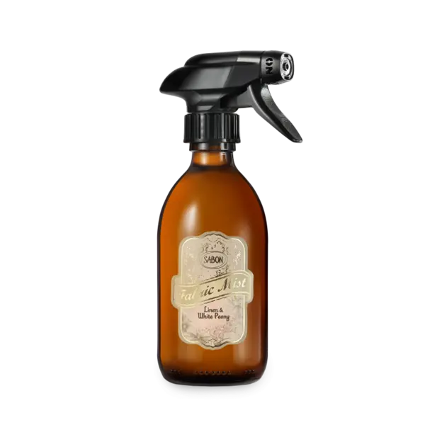 Parfum pentru textile Linen si Bujor Alb, 300ml, Sabon
