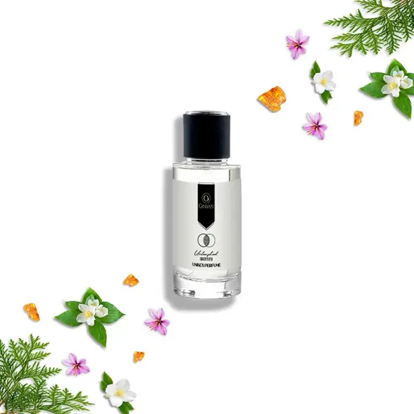 Parfum unisex Ginsari 709 Nisa, Ambrat Floral, 50 ml