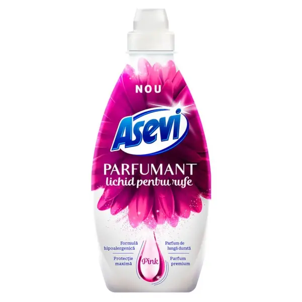 Parfumant Lichid pentru Rufe Asevi Pink, 720 ml