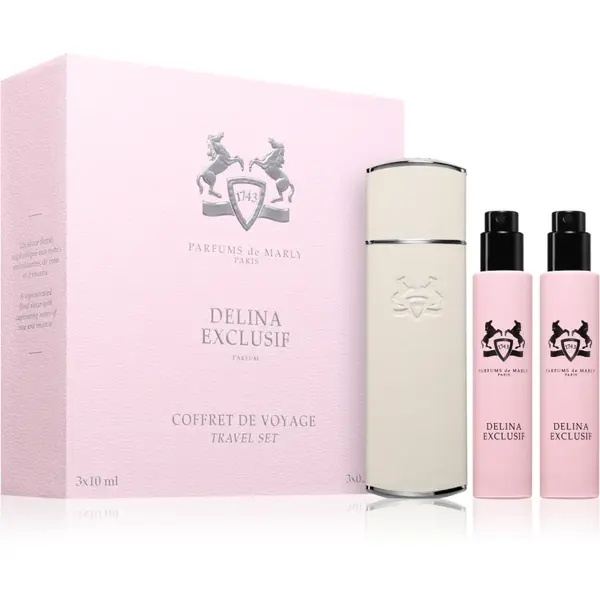 Parfums De Marly Delina Exclusif Travel Set Seturi pentru voiaj cu sac pentru femei