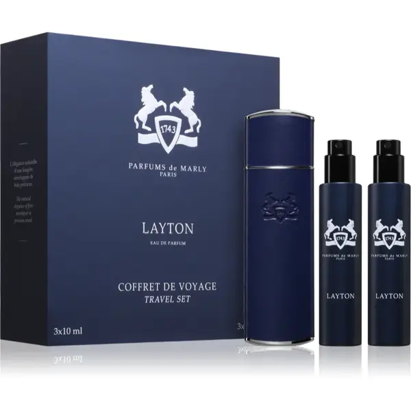 Parfums De Marly Layton Travel Set Seturi pentru voiaj cu sac pentru bărbați