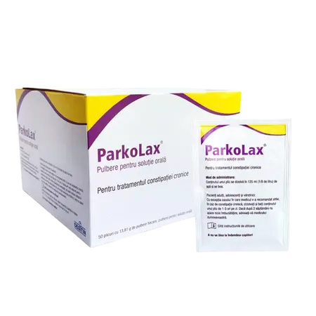 ParkoLax pulbere pentru solutie orala 50 plicuri