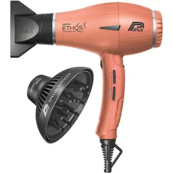 Parlux Ethos + Magic Sense uscător de păr profesional, cu ionizator + difuzor