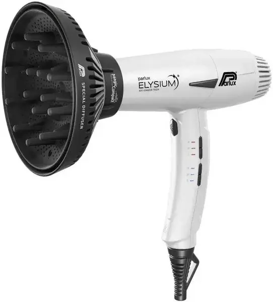 Parlux Set - Uscător de păr Elysium, alb + Difuzor Magic Compact