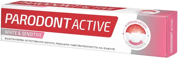 Parodont Active Pastă de dinţi White & Sensitive, 75 ml
