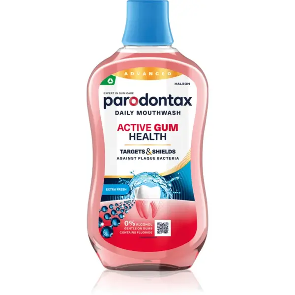 Parodontax Daily Gum Care Extra Fresh apă de gură pentru dinti sanatosi si gingii sanatoase Extra Fresh 500 ml