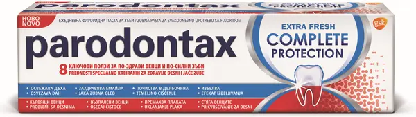 Parodontax Pastă de dinţi Complete Protection Extra Fresh, 75 ml