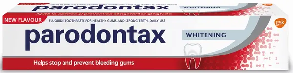 Parodontax Pastă de pastă de albire Whitening, 75 ml