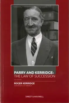 Parry and Kerridge: The Law of Succession, Paperback/R. Kerridge