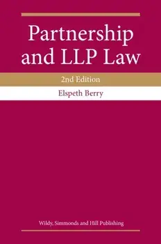 Partnership and LLP Law. 2 Revised edition, Paperback/Elspeth Berry