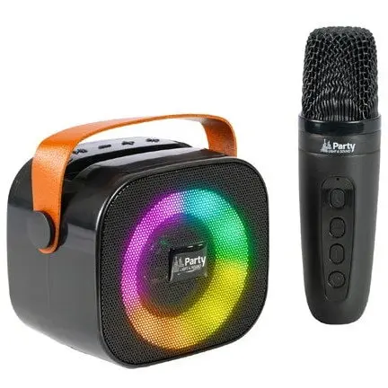 Party Boxa portabila Party Karakid10, 1200 mAh, Bluetooth, Negru