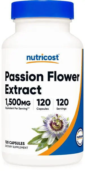 Passion Flower Extract, 120 capsule, Nutricost