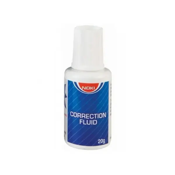 Pasta corectoare Noki pe baza de solvent 20 ml cu aplicator pensula Pasta corectoare Noki pe baza de solvent 20 ml cu aplicator pensula