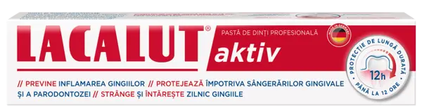 Pasta de dinti Aktiv, 75ml, Lacalut
