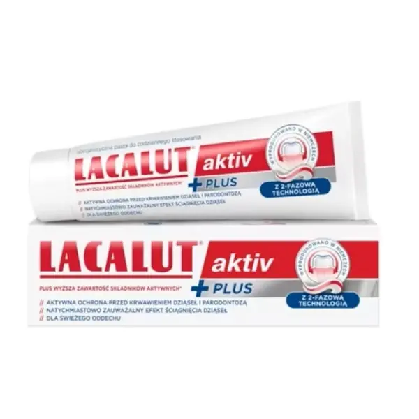 Pasta de dinti Aktiv Plus, 75ml, Lacalut