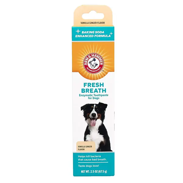 Pasta de Dinti, Arm & Hammer, Fresh Breath, Curatare Eficienta cu Bicarbonat de Sodiu, Aroma Vanilie si Ghimbir, 67.5gr