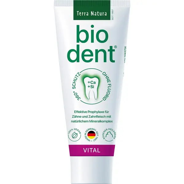 Pasta de dinti Biodent vital cu menta - 75 ml