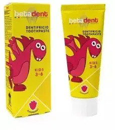 Pasta de dinti cu aroma de fructe de padure Kids 3-6, 75ml, Betadent