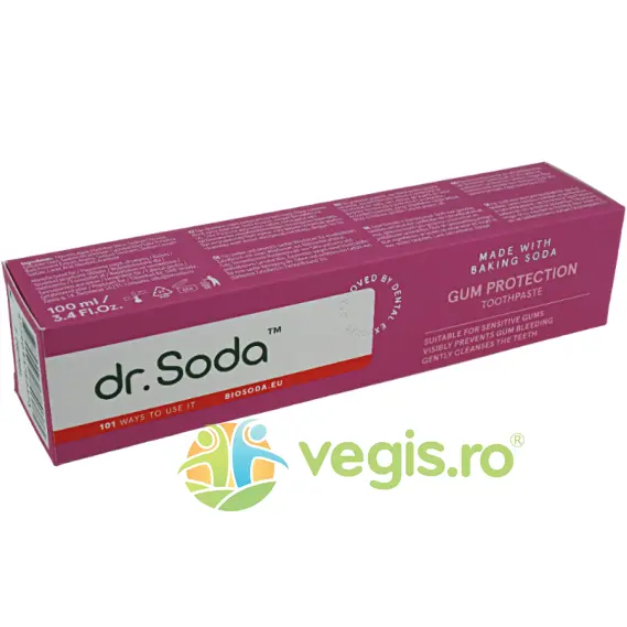 Pasta de Dinti cu Bicarbonat de Sodiu Gum Protection 100ml
