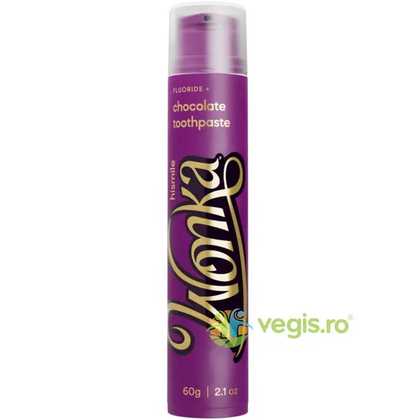 Pasta de Dinti cu Fluor si Aroma de Ciocolata Wonka Chocolate 60g