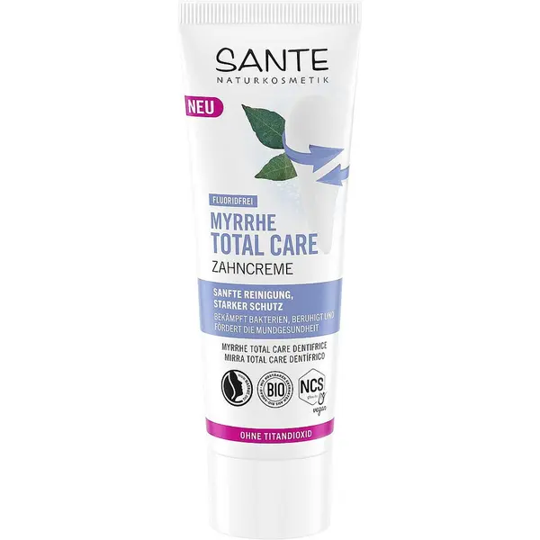 Pasta de Dinti cu Smirna fara Fluor Total Care 75ml