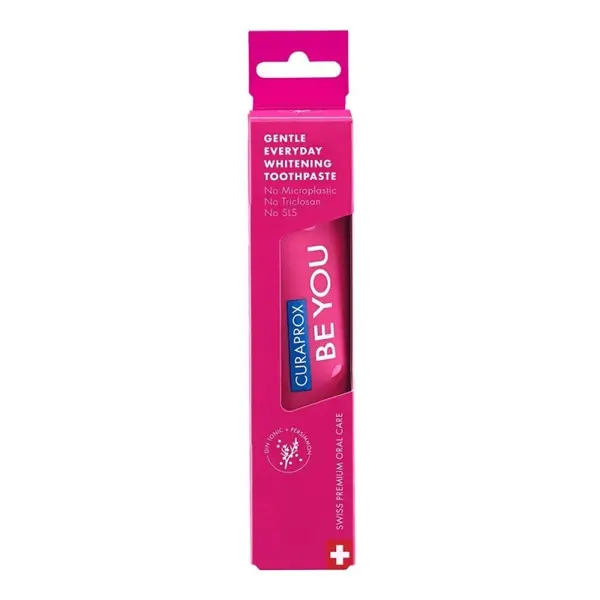 Pasta de Dinti, Curaprox, BeYou, Impotriva Cariilor, fara SLS, Aroma de Ienupar si Kaki, cu Fluor, 60ml