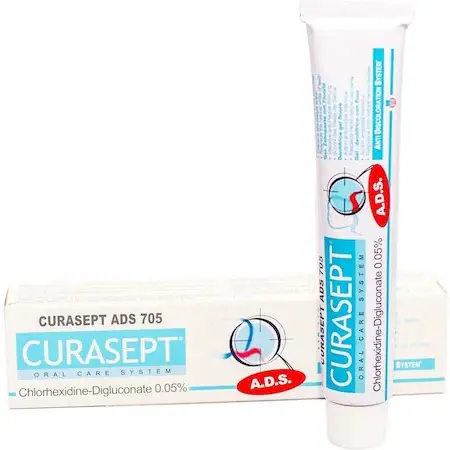 Pasta de Dinti, Curasept, ADS, Reduce Inflamatia Gingiilor, cu Clorhexidina 0.05%, 75ml